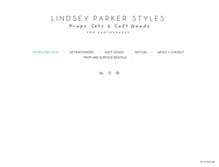 Tablet Screenshot of lindseyparkerstyles.com